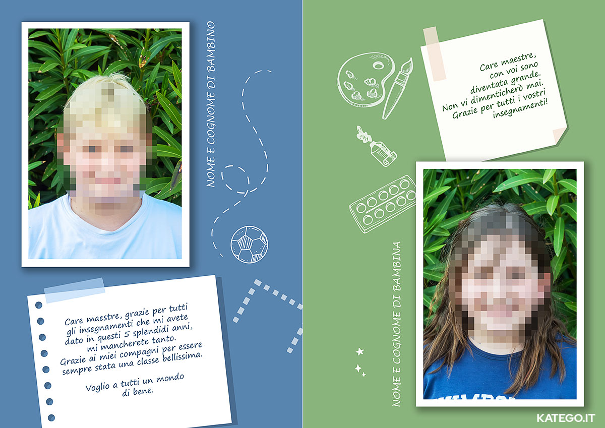 design e stampa album fine scuola - katego.it