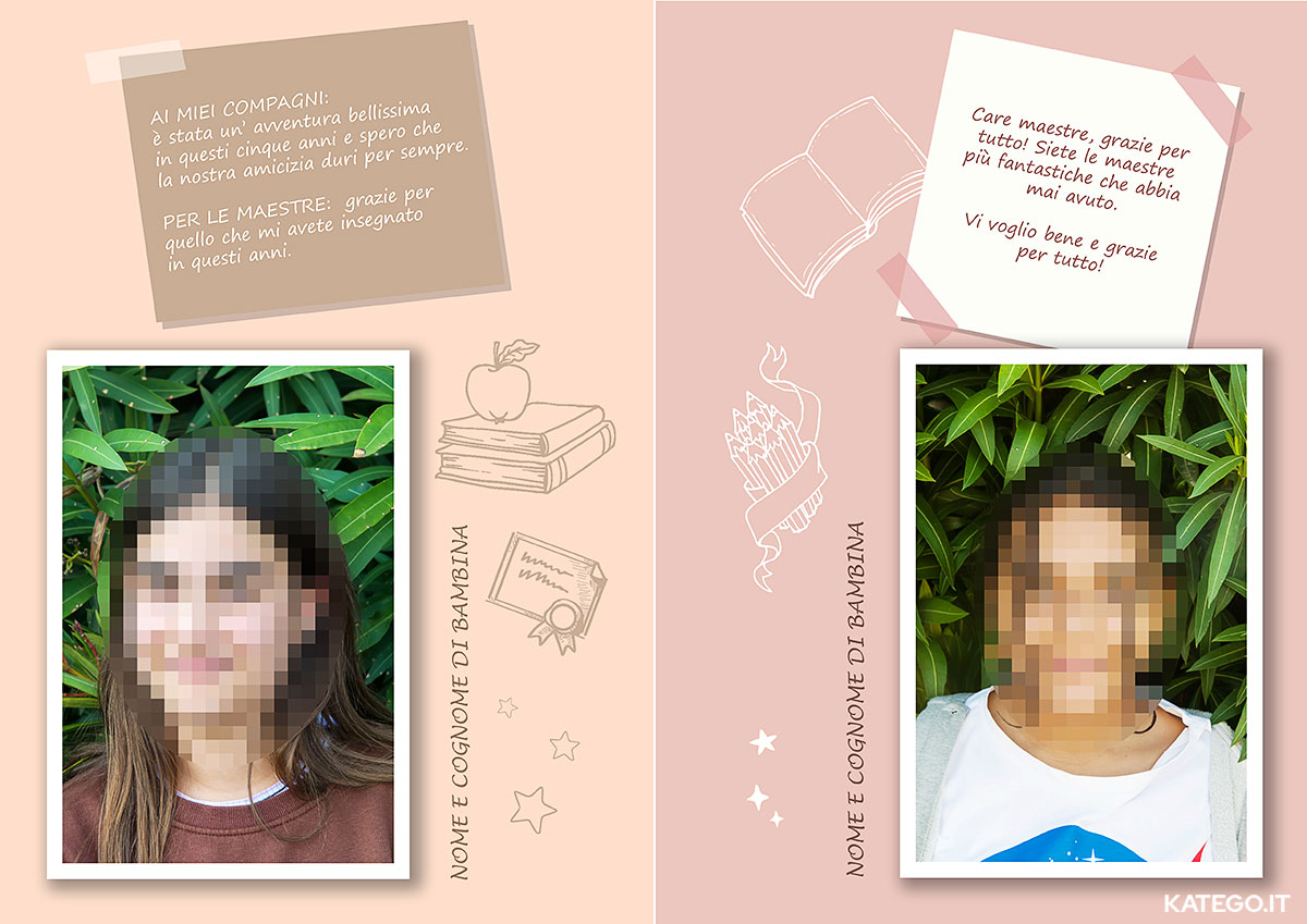 design e stampa album fine scuola - katego.it