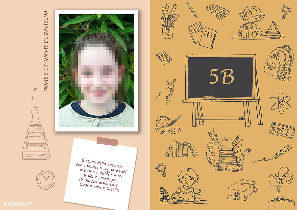 design e stampa album fine scuola - katego.it