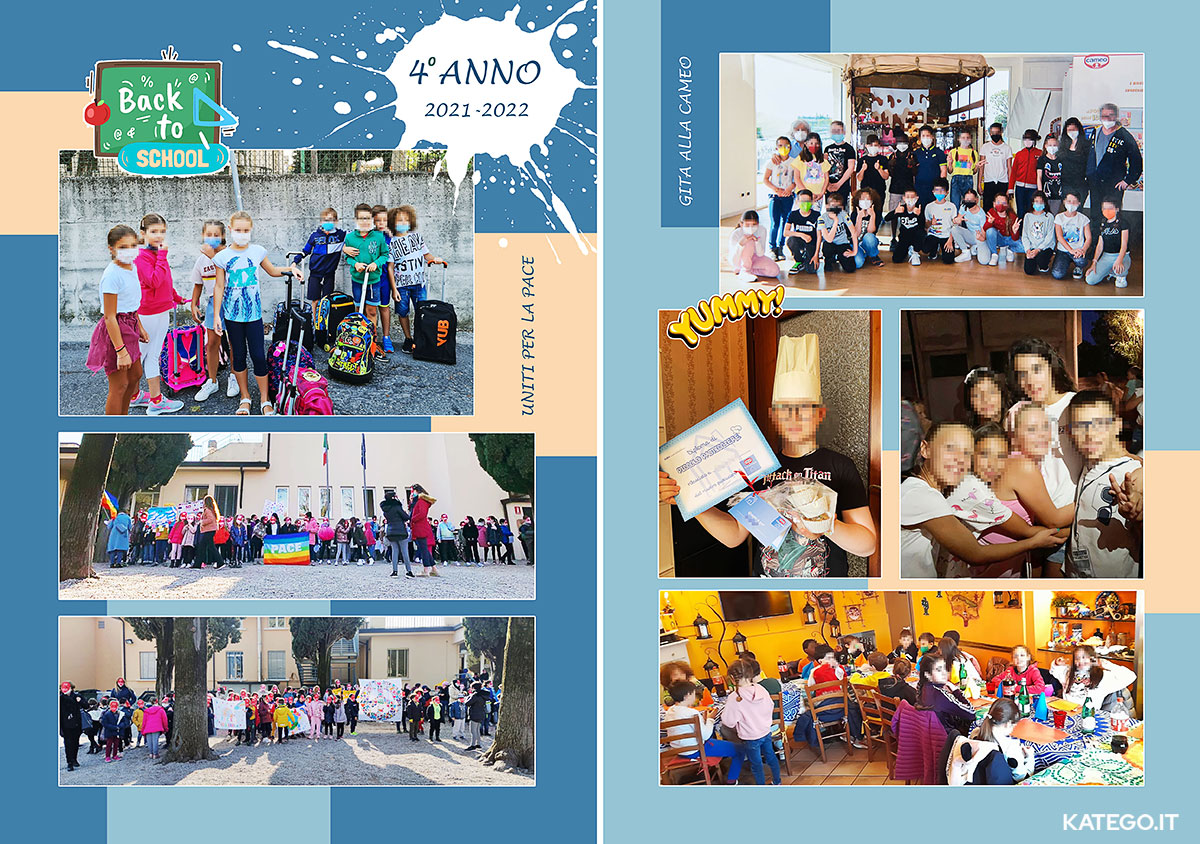 design e stampa album fine scuola - katego.it