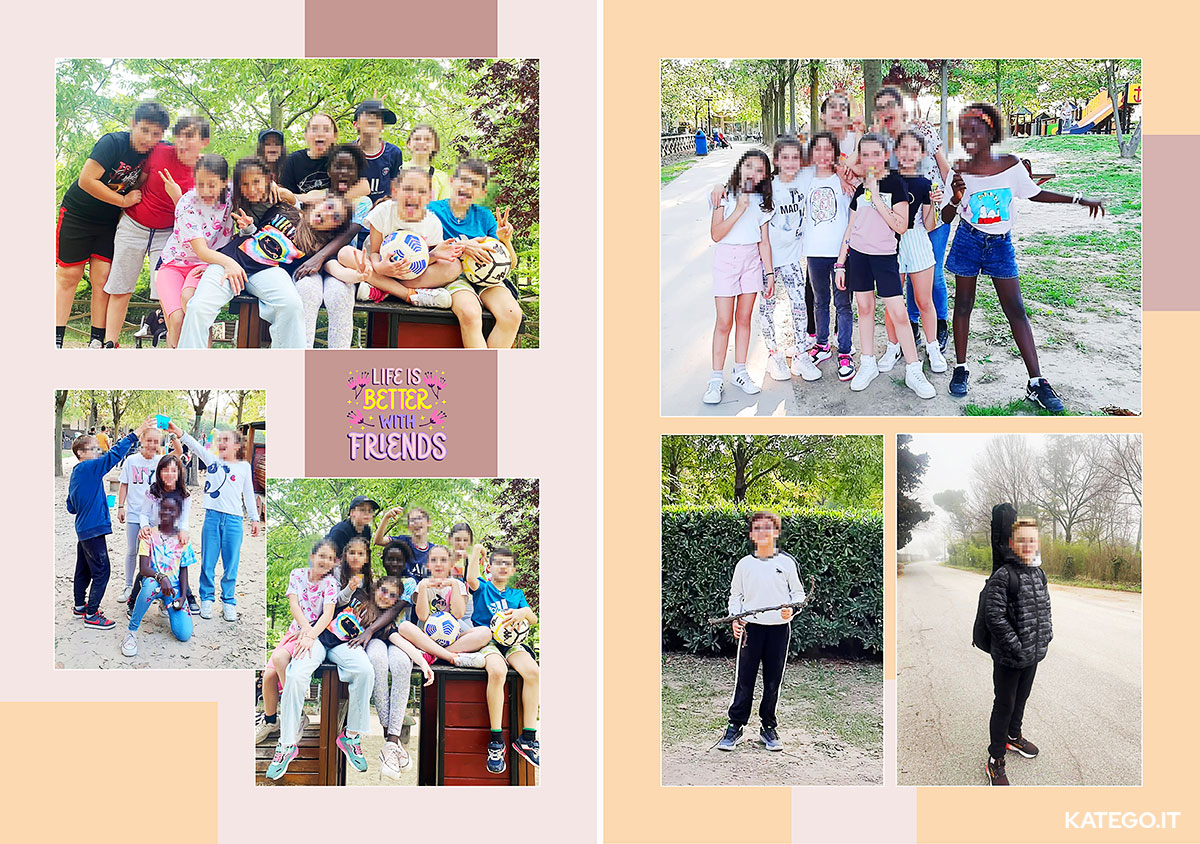 design e stampa album fine scuola - katego.it