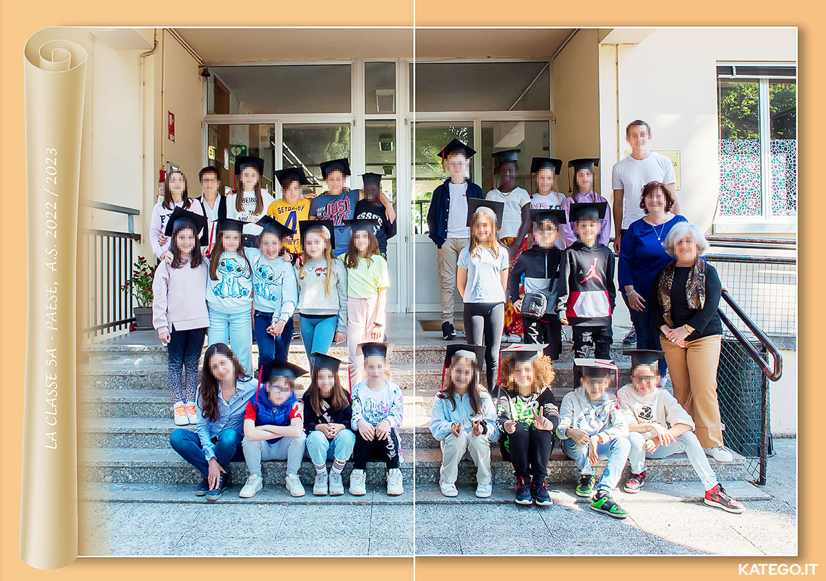 design e stampa album fine scuola - katego.it