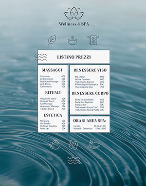 listino spa per hotel - katego.it